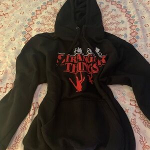 Black Stranger Things Hoodie